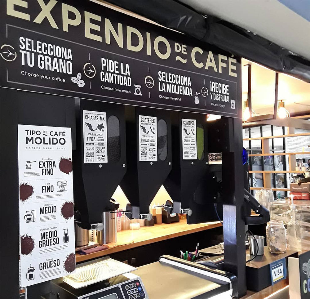 Diseño de Expendio de Café